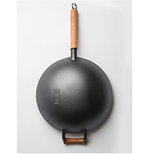 Wok de Hierro Fundido Tradicional Antiadherente miniatura 5