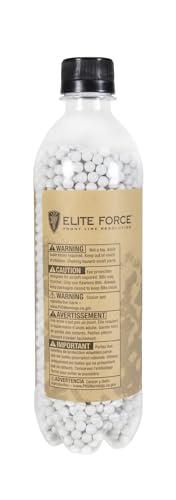 Elite Force Premium Biodegradable 6mm Airsoft BBS Ammo, .25 Gram, 2700 Count