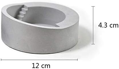 Flower Pot Silicone Mold Concrete Round with Stairs Shape Handmade Succulent Plants Garden Bonsai Decorating Tools