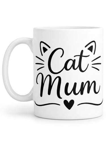 Imagen de BORINOT EL GATO Taza Regalo Mujer Amante de los Gatos