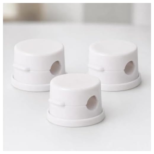 3 Pcs Swiveling Magnetic Cable Clips, Adhesive Holder for Cords (White)