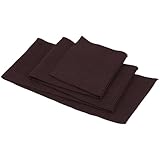 GORGECRAFT Tela Elástica de 1 Yarda X 14.3cm Puños Color Marrón Poliéster Ideal Mangas Piernas Brazos Cinturas Repuestos de Tela Costura Manualidades Ropa Pantalones Chaquetas Otros Artículos.