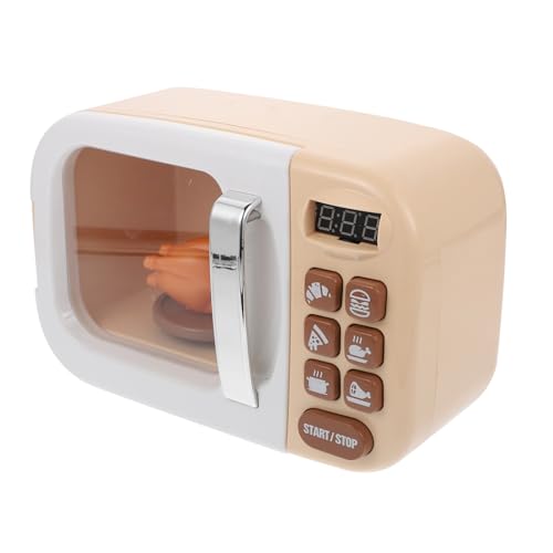 Four à micro-ondes léger mini jouet éducatif en plastique pour imitation