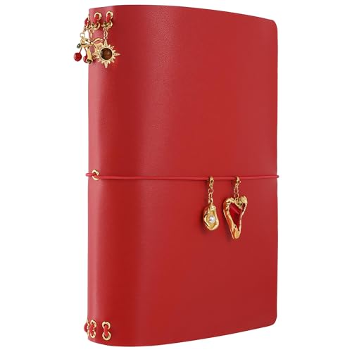 Vane Oak A5 PU Leather Journal Cover for Travelers Notebooks Planners