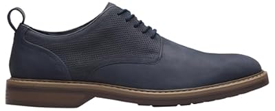 Clarks Aldwin Lace  Derby Hombre  Navy Nubuck  42.5 EU