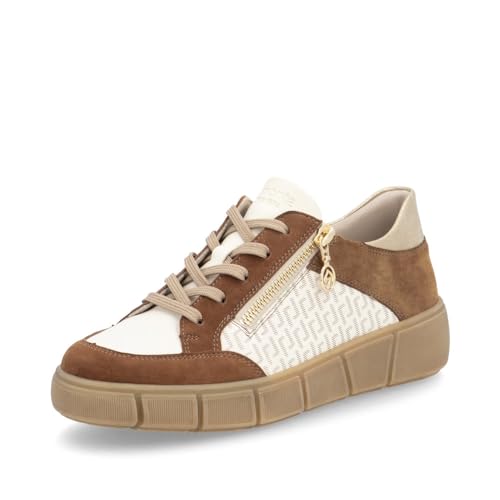 Basket basse cuir Remonte Microstretch idéale pour la marche urbaine