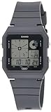 Casio Orologio digitale unisex con quadrante beige LF-20W-8A2DF, BEIGE, Cinturino