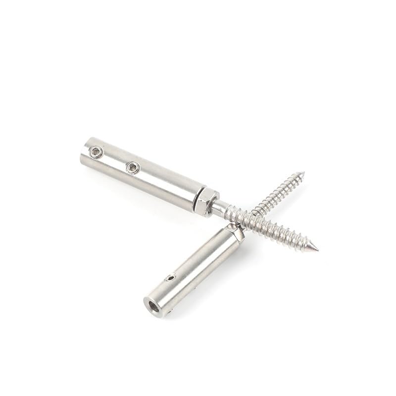 Morsetti per Fune 10 pz Vite A Mano Morsetto Fune Metallica for Viti di Ritardo da 6mm con Grano Esagonale Bulloni Fibbia Morsetti per I Cavi
