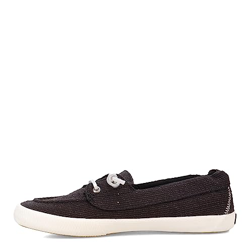 Image of Sperry Womens Lounge Away Slip On Sneakers Shoes Casual - Black