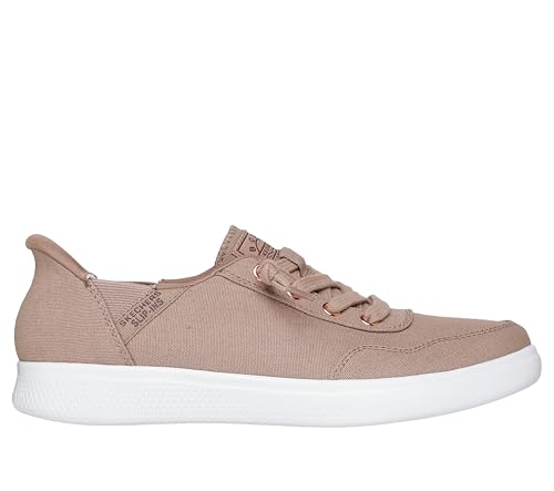 Skechers Skechers Women's Hands Free Slip-Ins Skip Cute - B Cute Sweet Sneaker, Tan, 7.5