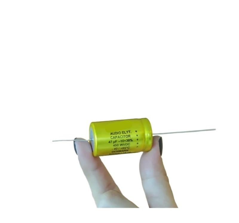 Lot de 2 condensateurs électrolytiques 47 uf 450 v 21 x 37 mm