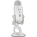 Blue Yeti Premium USB Gaming Microphone for Streaming, PC, Podcast, Computer + G735 Wireless Gaming Headset, Customizable LIGHTSYNC RGB, Bluetooth, 3.5 MM Comp - White Mist