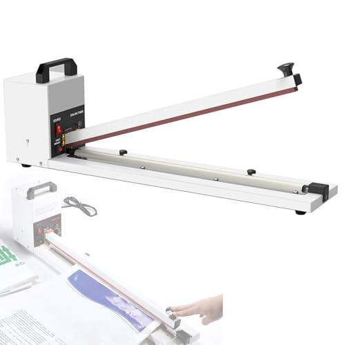 Sellador de bolsas eléctrico portátil con temperatura ajustable, ideal para sellar bolsas de papel de aluminio, papel de aluminio y mylar