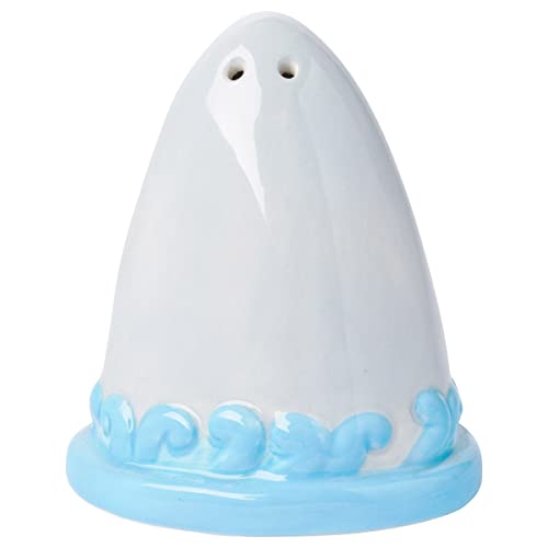 Silver Buffalo Jaws Shark Breach and Orca 2pc Ceramic Salt and Pepper Shaker