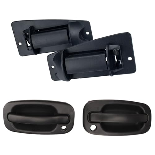 Poignée extérieure auto compatible avec GMC Yukon XL en plastique renforcé 15034986