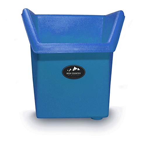 High Country Plastics FF-24B Fence Feeder, Single, Blue