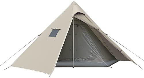 Tente de camping avec top rainfly imperméable et légère de 370x200cm