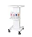 Produktbild ZZRS Labor-Rollwägen Mobile Schönheitswagen mit Armlehne, Salon Roller Trolley Sammelstelle, 35x33x73cm