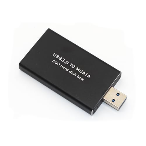 Caja externa para disco SSD mSATA a USB 3.0 portátil miniatura 2