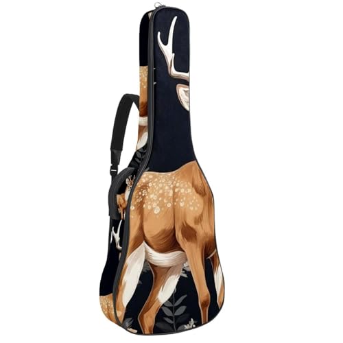Housse de guitare acoustique imperméable 101,6 cm pour protéger des chocs et de la pluie
