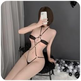 [harukita] マイクロビキニ セクシー ハイレグ水着 過激 水着 胸あき 水着 可愛い 萌え 誘惑 過激 人気 競泳水着風 ハロウィン 衣装 仮装 フリーサイズ 詳細画像5