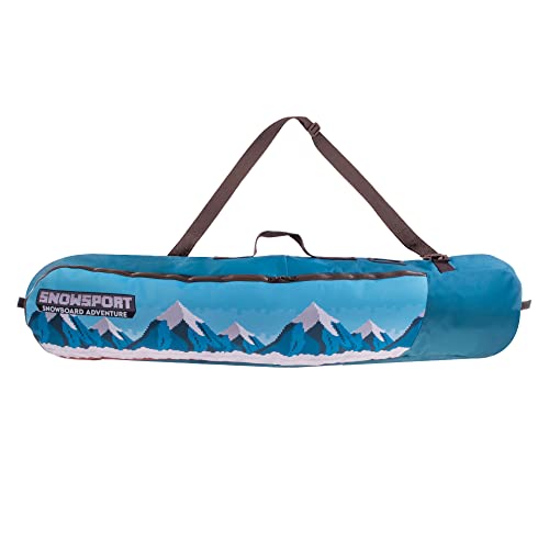 Snowboard Sac de snowboard pour enfant 6 en 1-118/133/148 - Dogs/SNOWCRAFT/chats (133 cm, SnowCraft) Cover