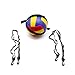 BESPORTBLE 1set Volleyball Spike Trainer Training Strap for Boys and Girls Enhance Spiking Skills Visual Tracking and Hand-Eye Coordination for Indoor and Outdoor Practice