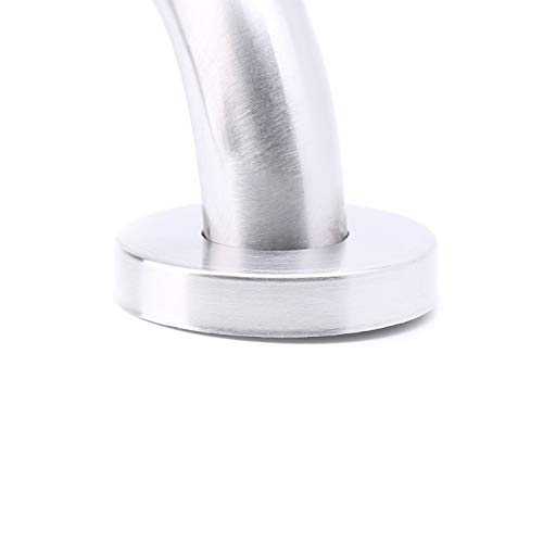 Maniglione di Sicurezza per Bagno da 25 cm, corrimano per Doccia e Vasca in Acciaio Inox, Supporto per WC, Maniglia di Sicurezza per disabili.