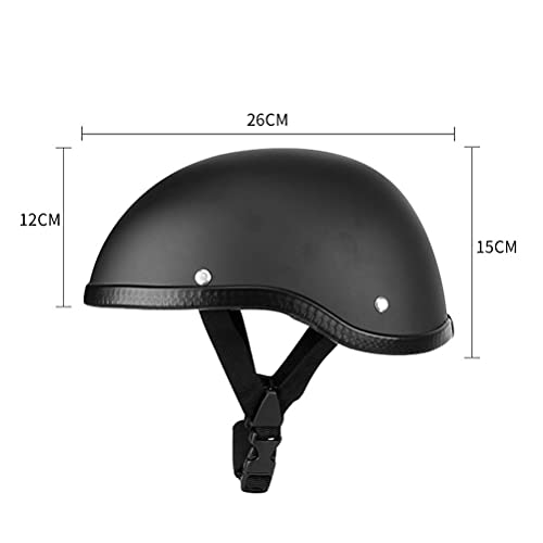 Chicti Adult Motorcycle Half Helmet German Style Shell For Men Women Summer Sunscreen Electric Dot/Ece Certification Standard Four Seasons (Color : Pink) #TOP2