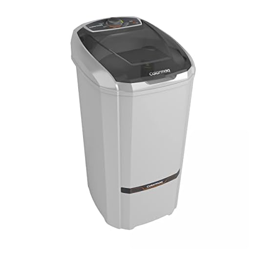 Colormaq Maquina de Lavar Roupa Semi Automatica Tanquinho 10kg LCS10 Prata 127V