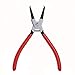 Jetech 7 Inch Bent Internal Snap Ring Pliers - Individually Packed Chrome Vanadium Steel Circlip Pliers for Automobiles, Mowers, Plumbing and Pipes