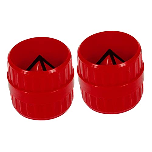 SHINEOFI 2piezas Herramienta De Desbarbado De Pvc Escariador Interior-exterior De Plomería Herramienta De Plomería Resistente y Duradera