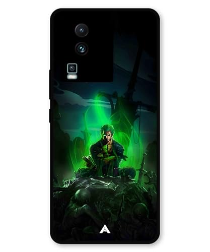 Image of Premium Anime 1 Case for iQOO Neo 7 Pro (Glossy Finish) Soft-Touch Metal TPU Back Cover, Shockproof, Designer, Aesthetic Mobile Phone Case