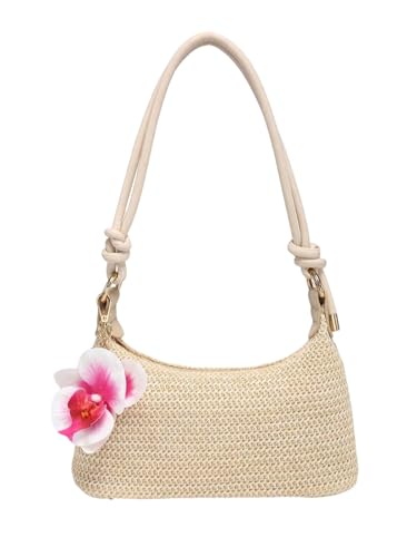 Image of Verdusa Women's Straw Woven Shoulder Bag Tote Handbag Summer Beach Purse Vacation Bags