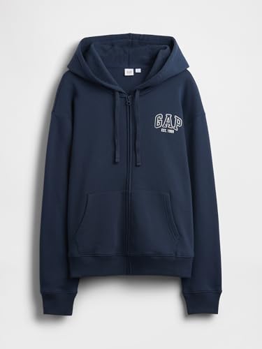 Image of GAP Women's Est. 1969 Hooded Logo Full Zip