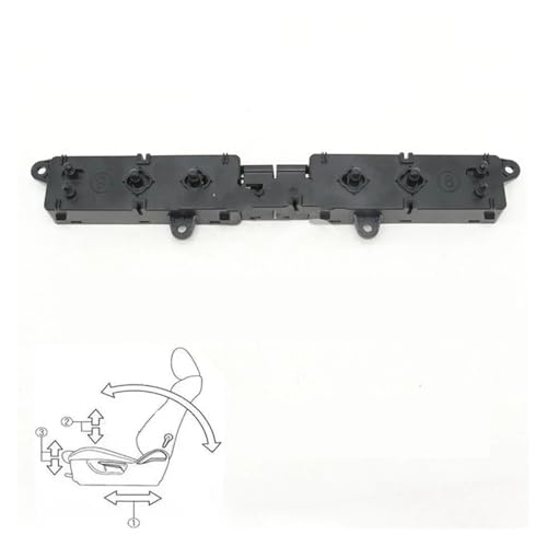 Mando de ajuste de asiento Nissan Skyline V37 botones delanteros con control de respaldo preciso