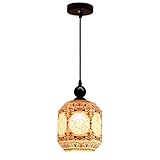4. Intégration naturelle à différents styles : que ce soit dans une chambre cosy, une salle à manger élégante ou une cuisine raffinée, cette suspension en céramique s’intègre harmonieusement à tous les intérieurs. L’esthétique de la porcelaine colorée et la beauté chaleureuse de la céramique s’accordent parfaitement avec différents styles de décoration.