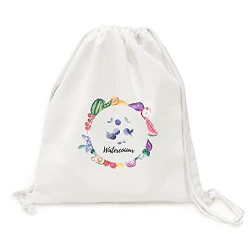 Beauty Gift sac en tissu pliable élégant motif plantes art tendance à offrir