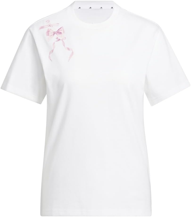 Adidas Womens Coquette Graphic T-Shirt - Image 3