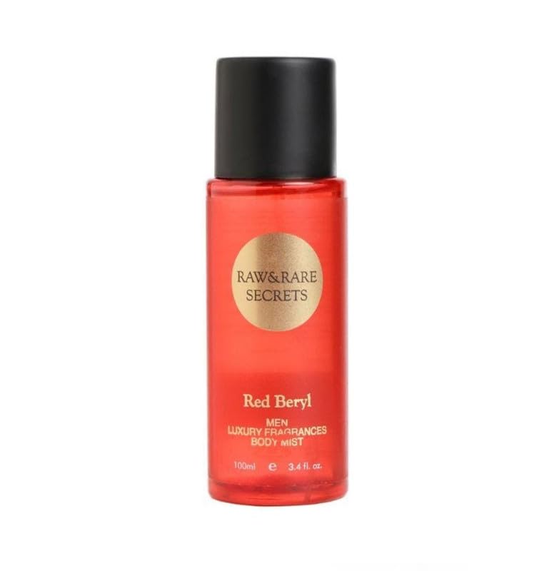 Raw&Rare Secrets Red Beryl| Oud, Musky | Long Lasting, Strong Perfume Body Mist - 100 ml (For Men)-image-31