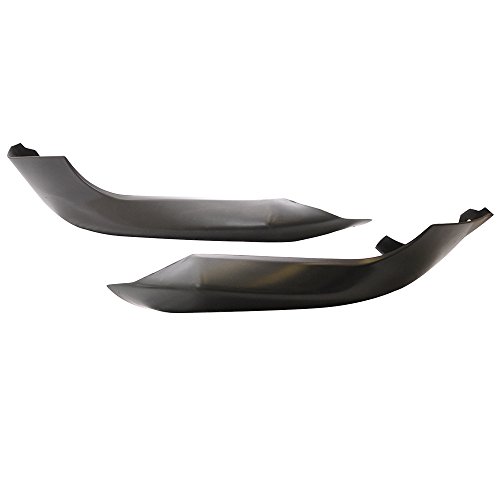 Front Bumper Lip Compatible With 2006-2008 Mitsubishi Eclipse, Factory Style Black PU Front Lip Finisher Under Chin Spoiler Add On by IKON MOTORSPORTS, 2007