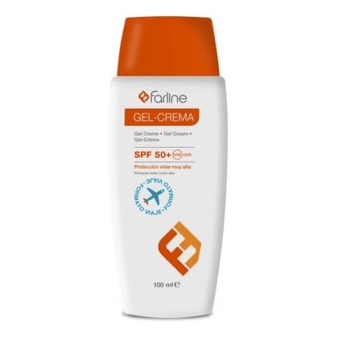 Farline Gel Crema Protector Solar SPF 50+. Proteccion Muy Alta "Formato de Viaje" Cover