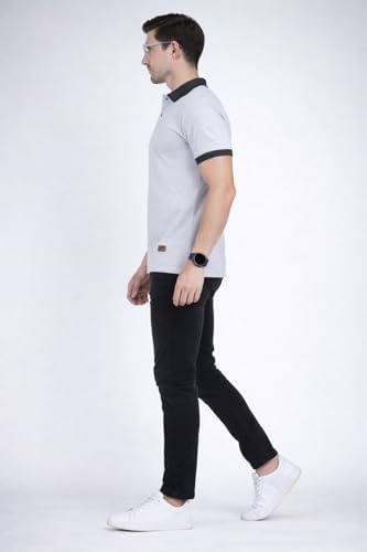 Image of Sink Men's Polo T-Shirt | Half Sleeve Polo Neck T-Shirt | Cotton Blend Fabric | Regular Fit t-Shirt