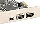 Bewinner PCIe Firewire Karte für 10, PCI E Firewire Controller Karte 4 Ports mit Low Profile Halterung und Kabel für Desktop PC und DV Verbindung