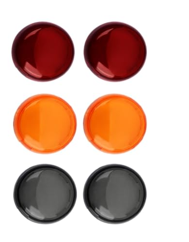 Couvercle de lentille clignotant moto pour Harley Davidson Touring et Sportster