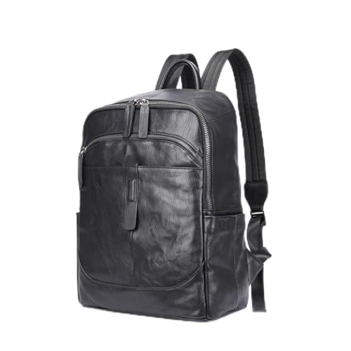 Sac à dos en cuir pour hommes CFWSHJ, bagage cabine et voyage léger d'affaires et de loisirs