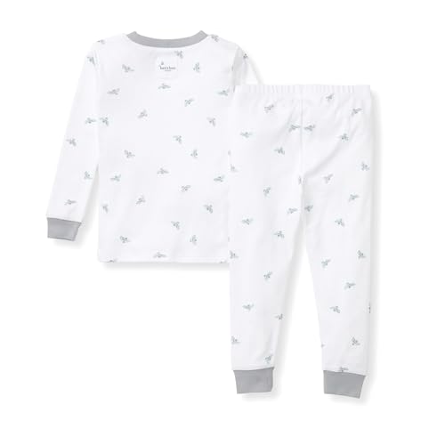 image for Burt's Bees Baby Baby Boy's Pajamas, 2-Piece Sleeve Tee and Long Pant 