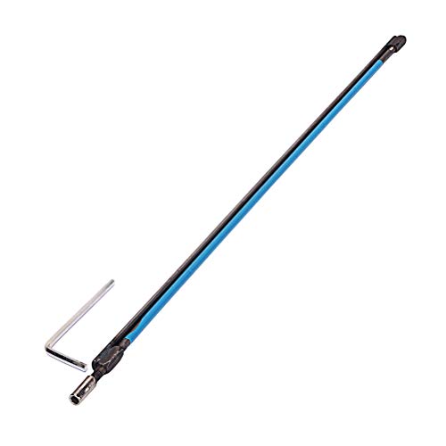 HEALLILY 428mm Dual Action Truss Rod guitare en acier Barre de traction Truss Rod GHA06 (Bleu) Cover
