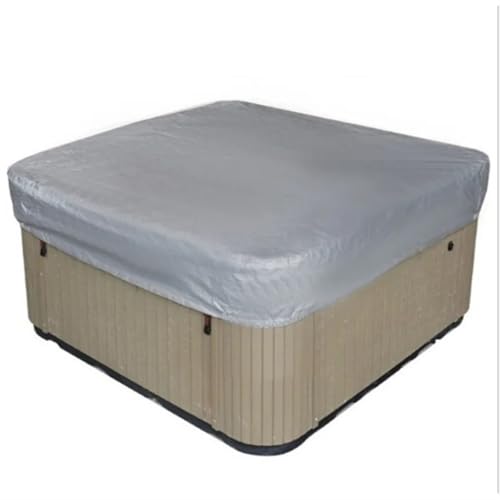 Accesorios Piscina Almohadilla protectora cuadrada para revestimiento de piscina, cubierta para bañera de hidromasaje a prueba de polvo e impermeable, alfombrilla para suelo Cubre Piscinas(1,220x220x9