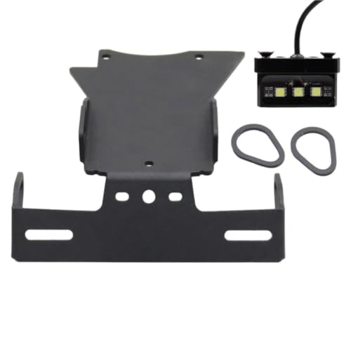 Support de plaque d'immatriculation moto pour FZ6 N S cadre noir